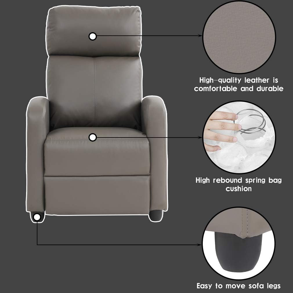 Recliner Single Sofa Winback Chair