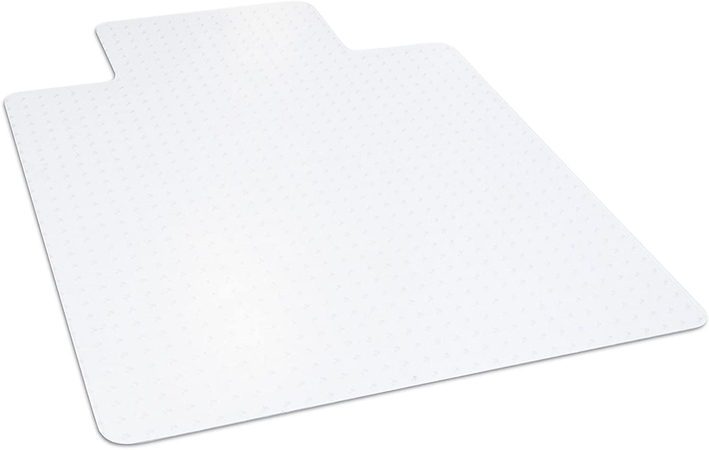 Office Chair Mat for Low Pile Carpet with Lip, 36" X 48", Clear