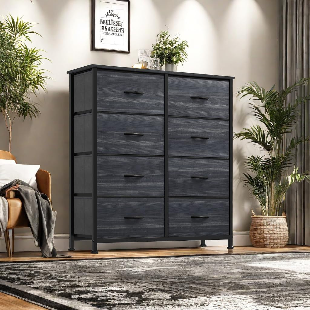 8 Drawers - Fabric Storage Tower,