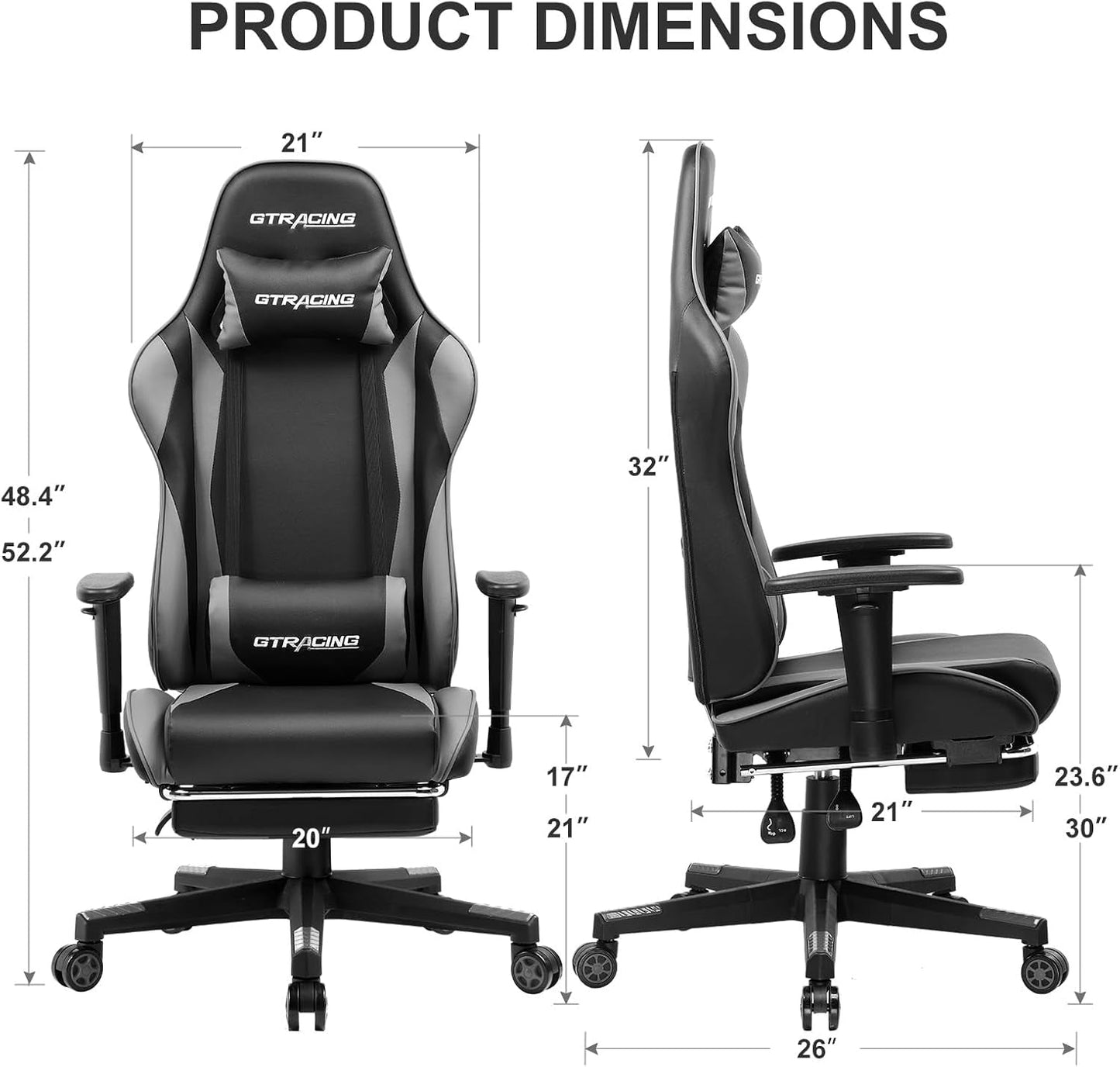 Ergonomic Computer Game Desk Chair