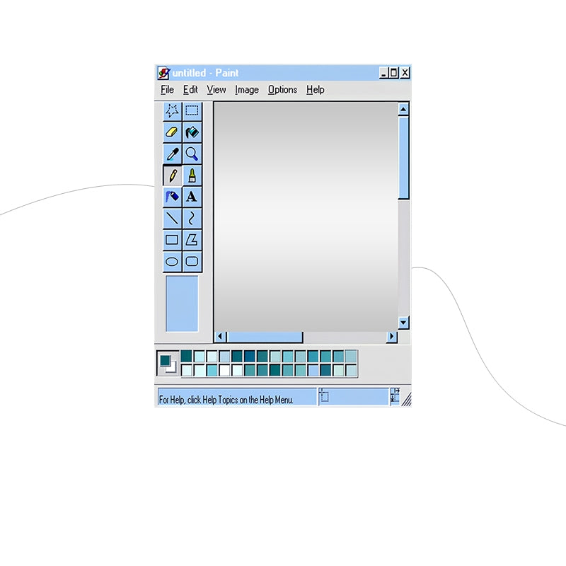 Microsoft Paint Style Mirror