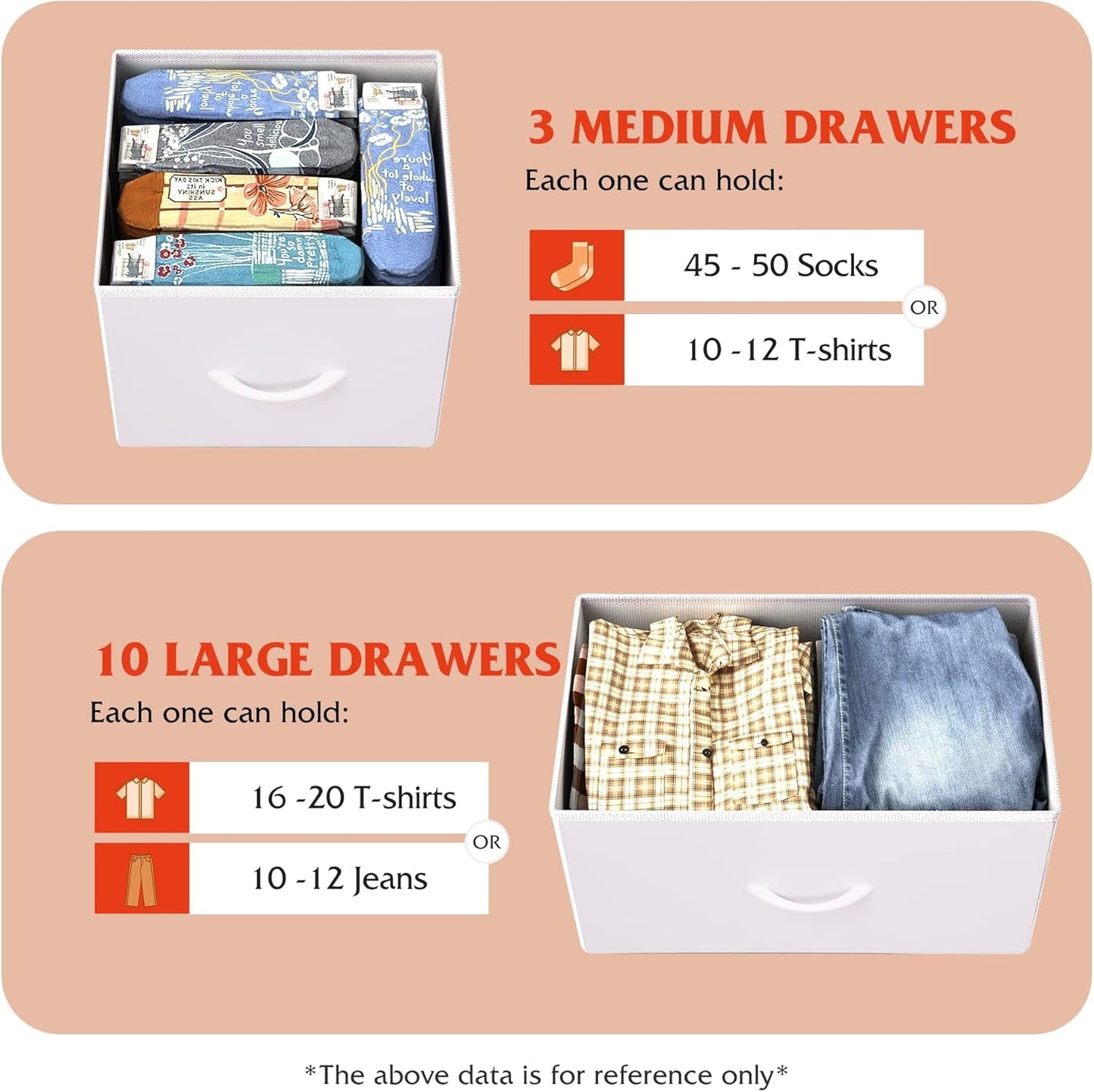 13 Drawers Storage Dresser