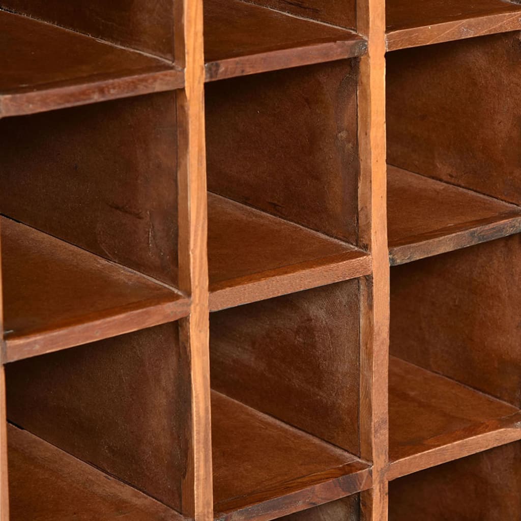 XL Wine Rack for 16 Bottles Solid Reclaimed Wood
