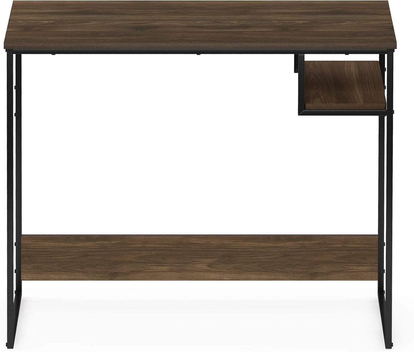 Moretti Lifestyle Study Desk, 35 Inches, Columbia Walnut