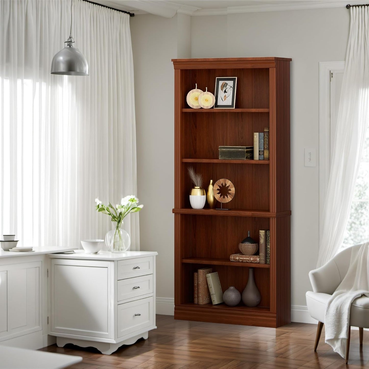 5-Shelf 72" Bookshelf