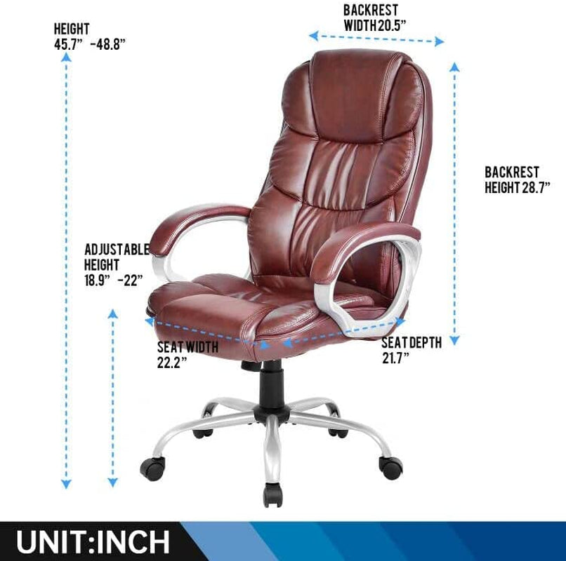 High Back Adjustable Ergonomic Desk Chair Executive