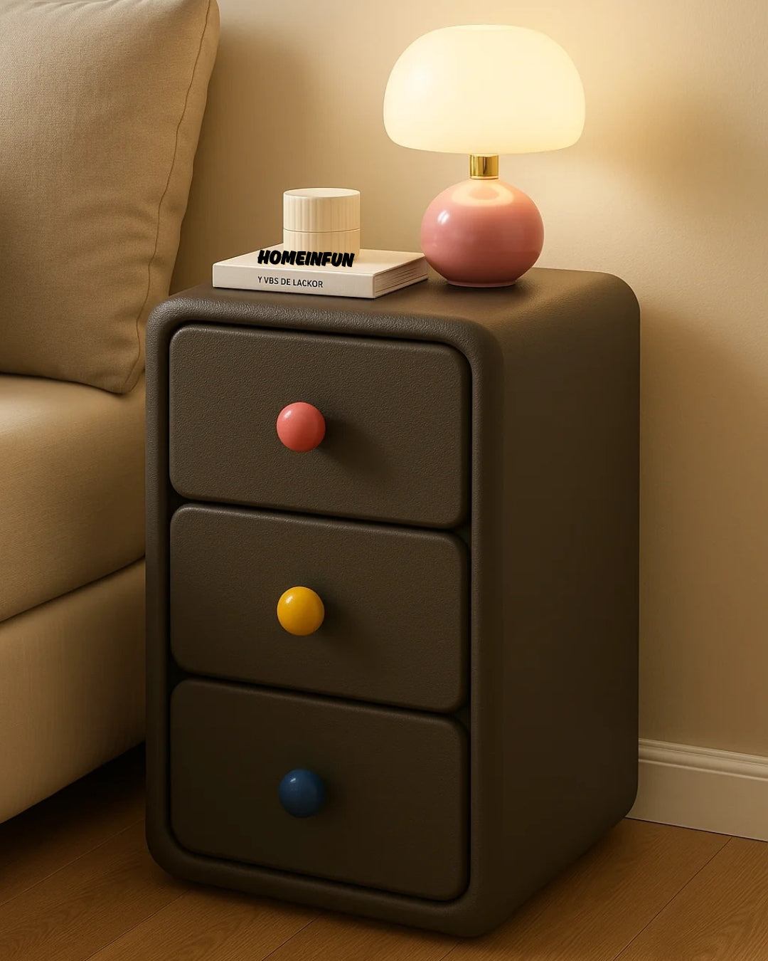Playful Bedside Cabinet