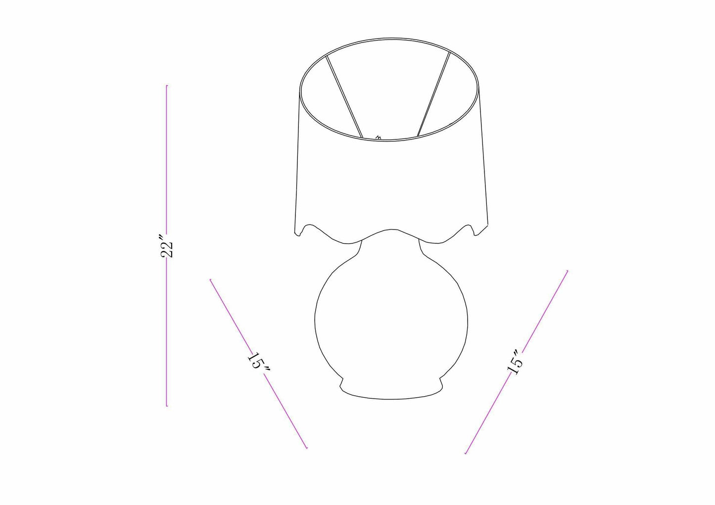 Pojezerje White Table Lamp-4