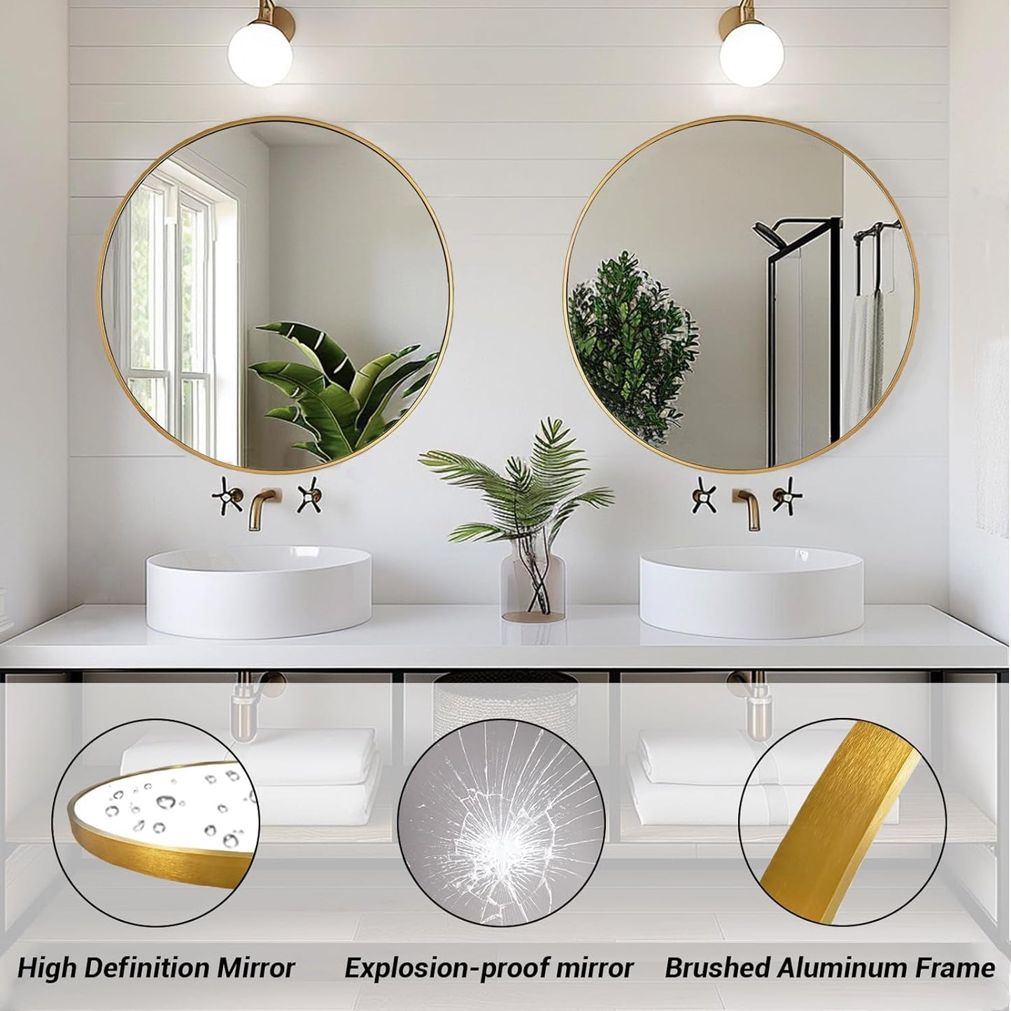 24 Inch Circlular Mirror