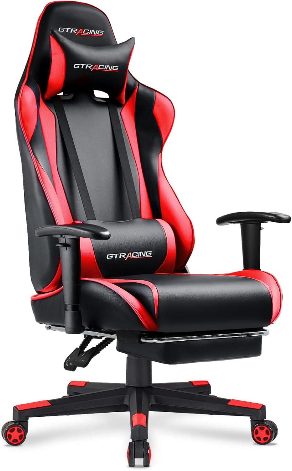 Gaming Chair with Footrest