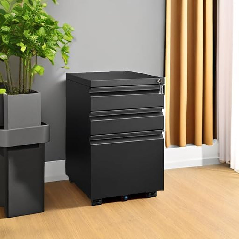 3 Drawer File Cabinet for Home Office