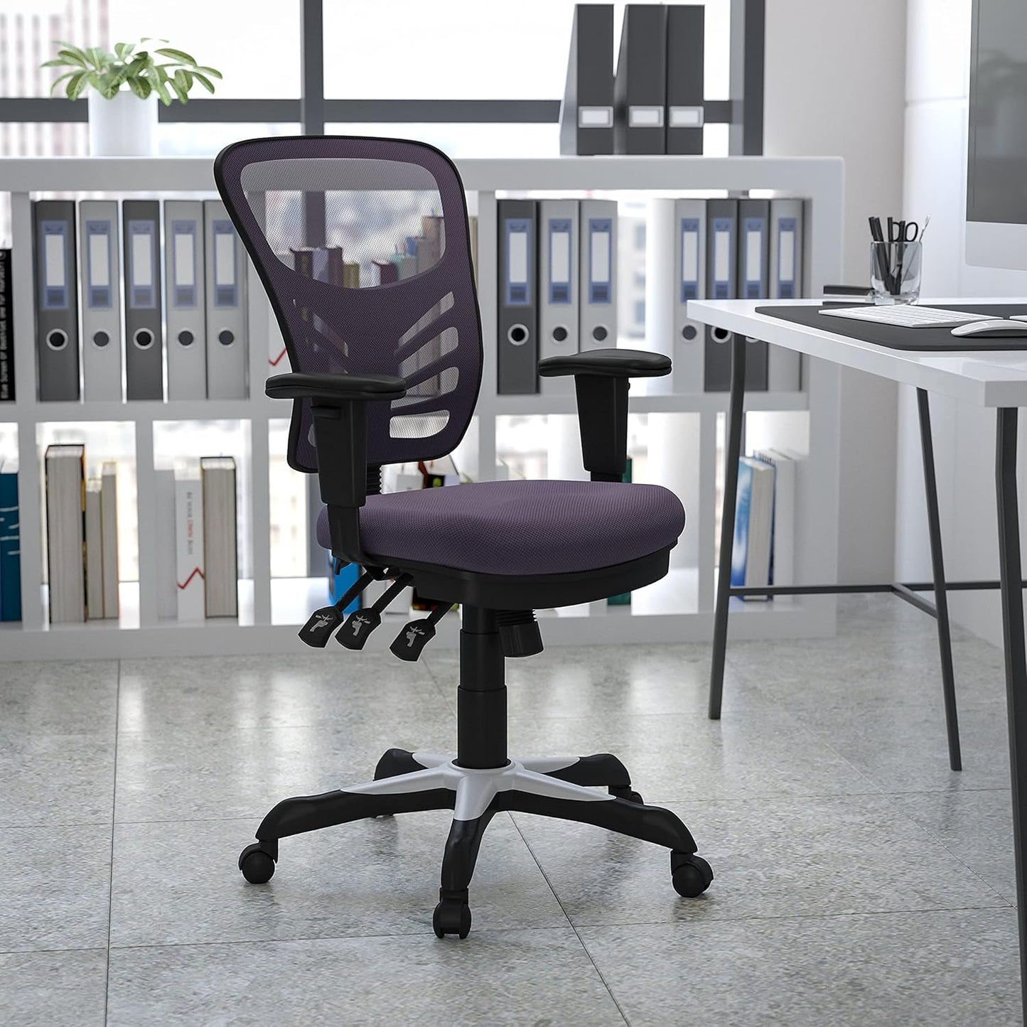 Ergonomic Mesh Office Chair with Adjustable Lumbar Support