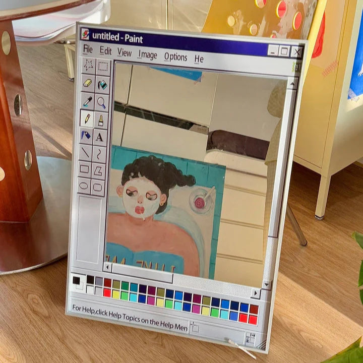 Microsoft Paint Style Mirror