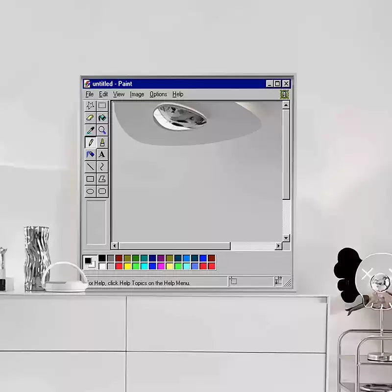 Microsoft Paint Style Mirror