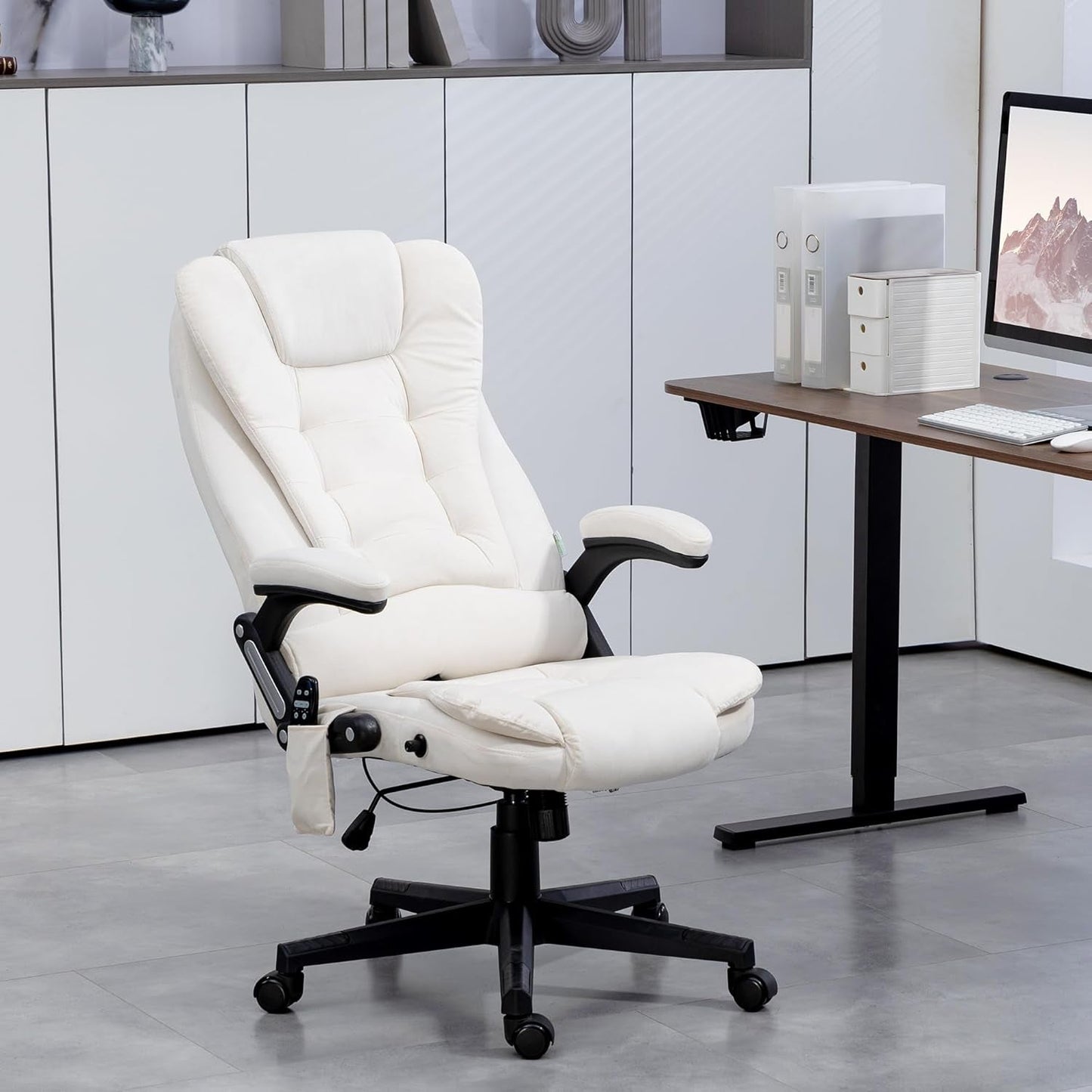 6 Point Vibrating Massage Office Chair with Heat