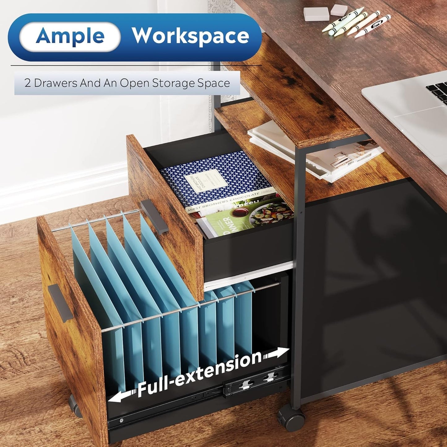 2 Drawer File Cabinet