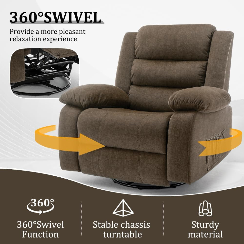 Rocking Chair with Massage and Heat