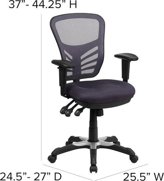 Ergonomic Mesh Office Chair with Adjustable Lumbar Support