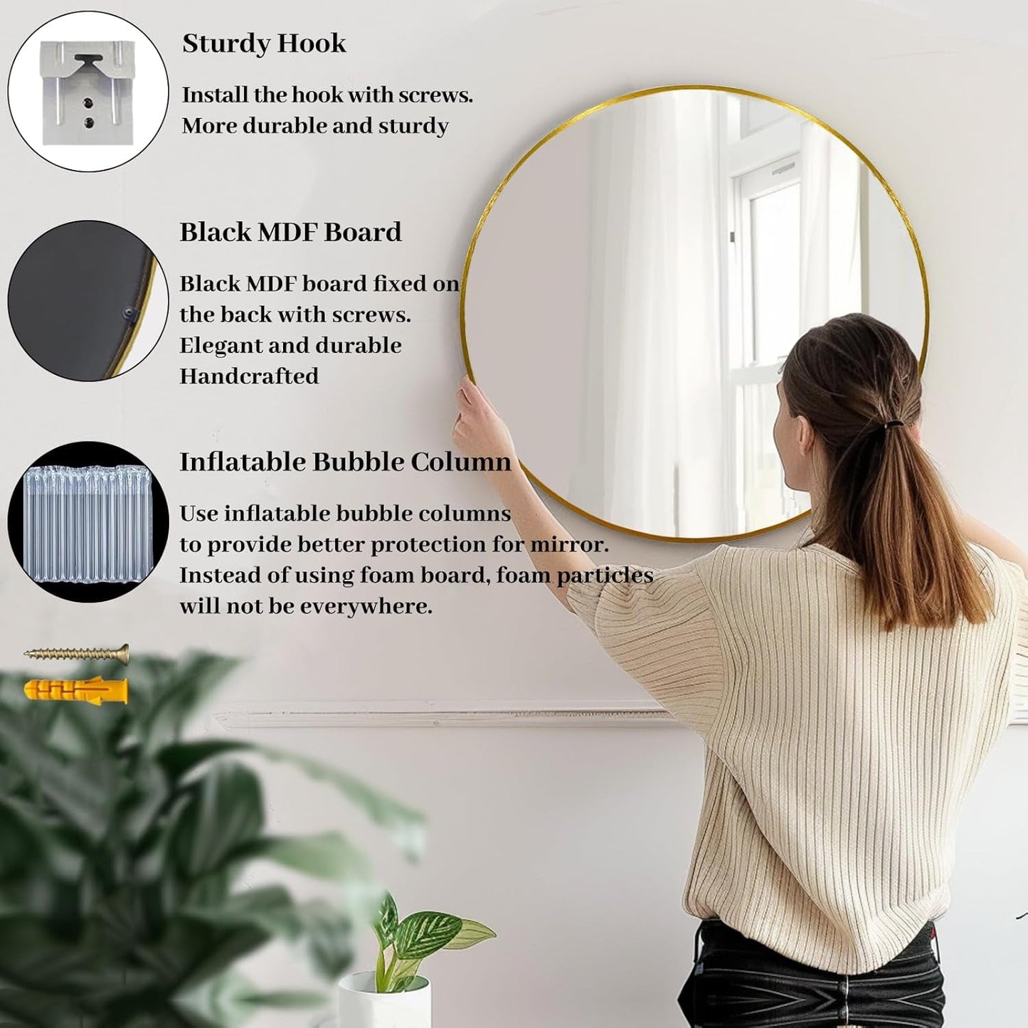 24 Inch Circlular Mirror