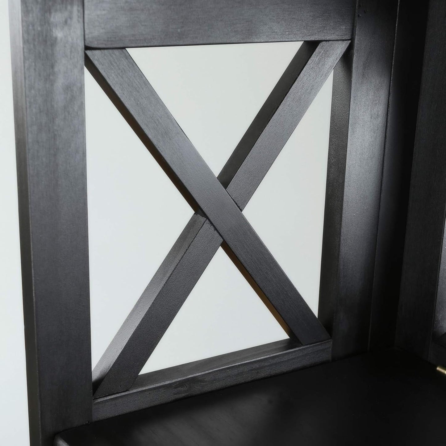 Montego 3-Shelf Bookcase, Black (New)