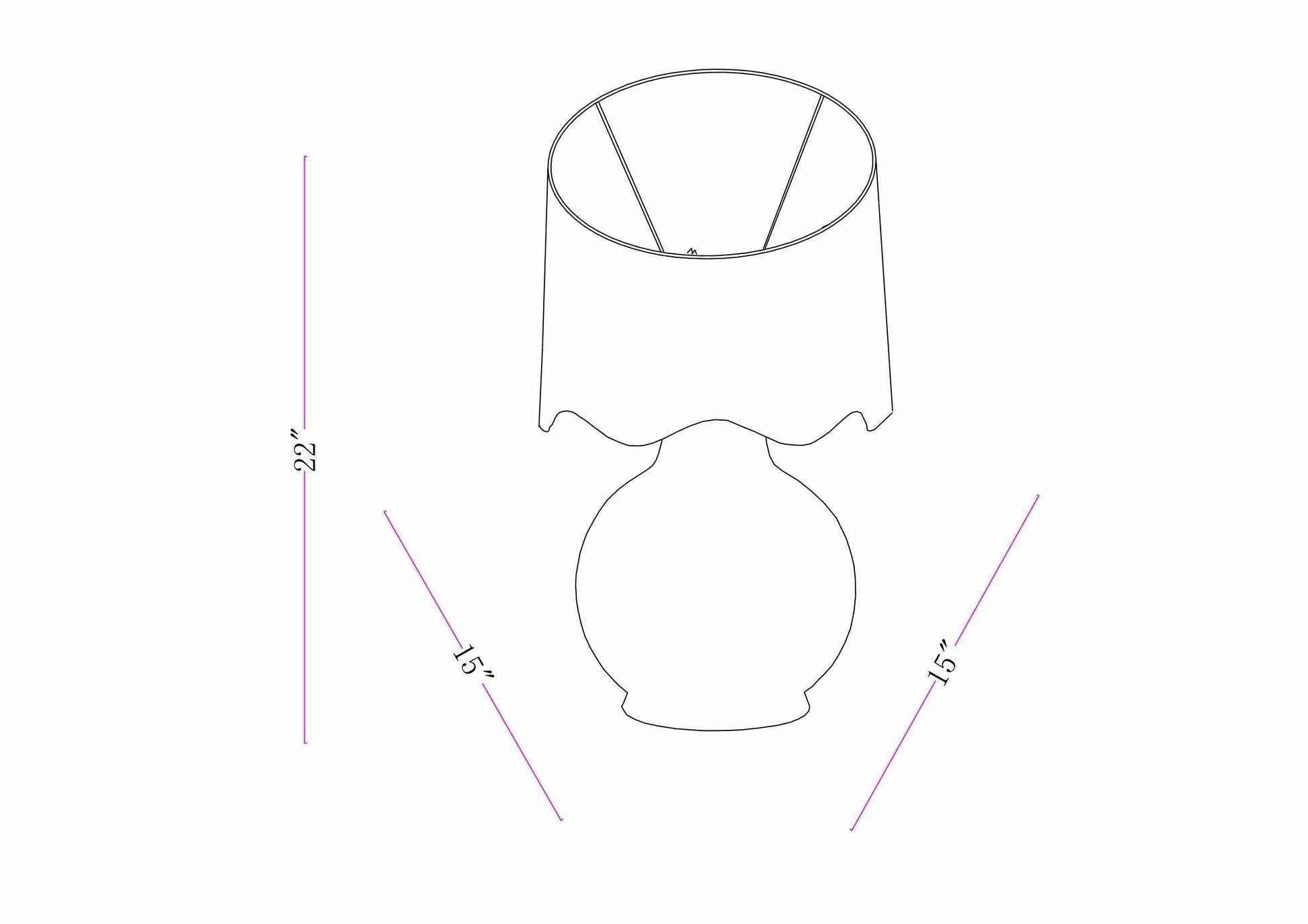 Pojezerje White Table Lamp-4
