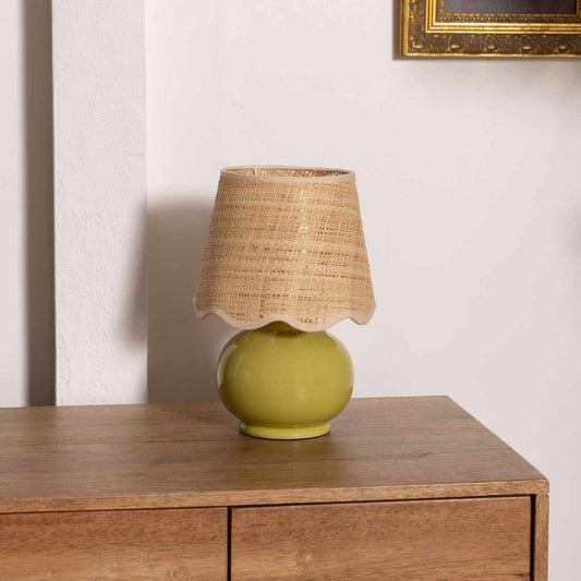 Theisseil Olive Green Table Lamp-0