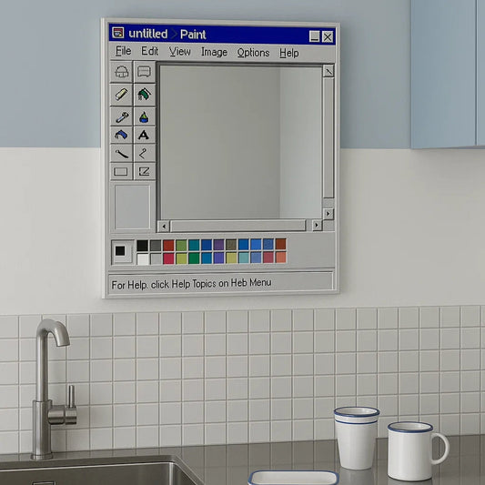 Microsoft Paint Style Mirror